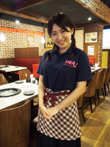 オーナーを務める焼肉店「ＩＷＡ」のフランチャイズ店を新潟市内にオープンさせることが決まった元ＡＫＢ４８・内田眞由美
