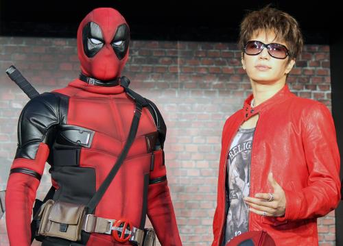 【画像・写真】ＧＡＣＫＴ　大ファン「デッドプール」の見どころは「ＳＭのシーン」