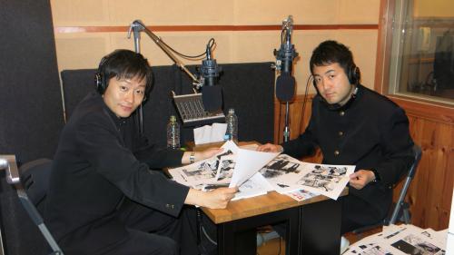 声優初体験の和牛・川島賢志郎（左）と水田信二