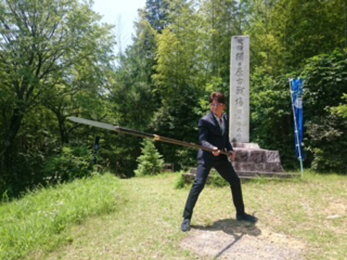【画像・写真】哀川翔　「真田丸」関ケ原訪問「まさに男の力と力の戦いの場」