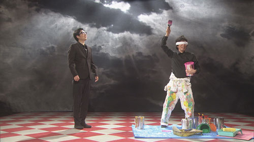「小林賢太郎テレビ８」で７年ぶりに共演するラーメンズの小林賢太郎（左）と片桐仁（Ｃ）ＮＨＫ