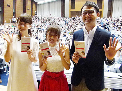 【画像・写真】たかみな　立大生にリーダー論語る「キレると叱るは全然違う」