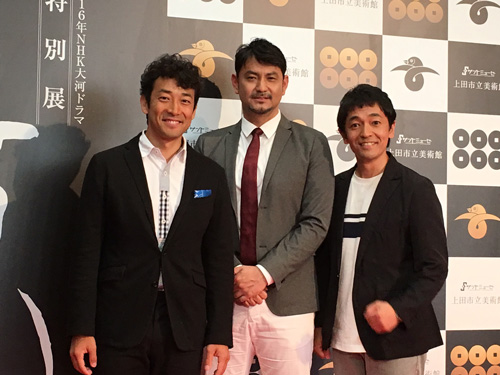 トークイベントに参加した（左から）迫田孝也、藤本隆宏、大野泰広