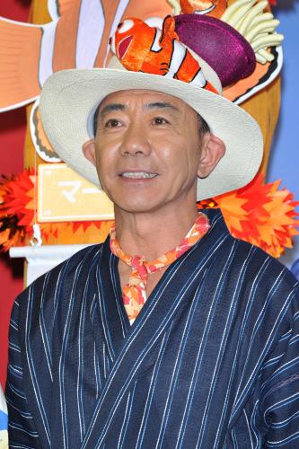 【画像・写真】木梨憲武　さかなクン名解説に感心も「昨日アンちゃんが水着で…」