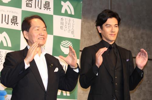 【画像・写真】うどん県副知事、要潤“炭水化物控えてる説”を否定「毎日食べてます」
