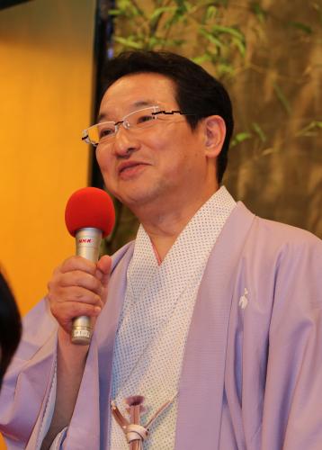 【画像・写真】春風亭昇太　３作目大河出演　今度は「大好き」今川義元役
