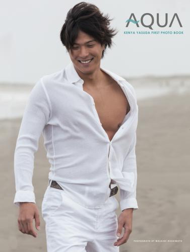 初の写真集「ＡＱＵＡ」を発売する、リオ五輪の水球男子日本代表の保田賢也