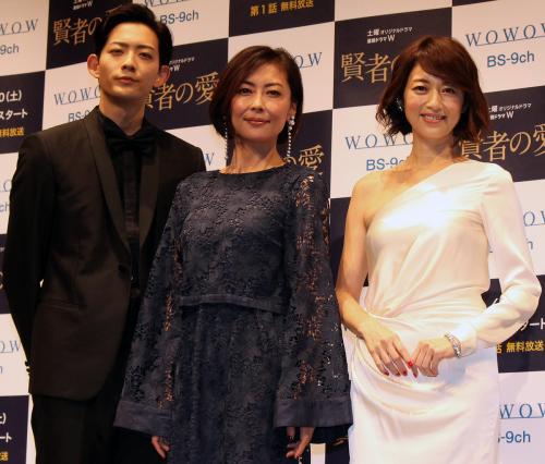 【画像・写真】中山美穂　主演ドラマで竜星涼を自分好みに「調教のしがいがある」