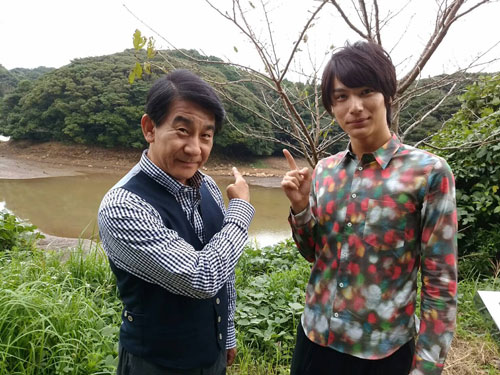 【画像・写真】「真田丸」中川大志と小林隆が秀吉野望の地・名護屋城跡を訪問