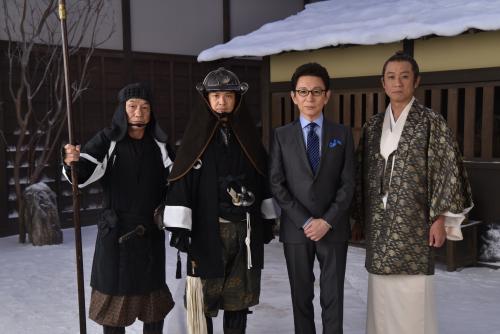 【画像・写真】古舘伊知郎“異色”ドラマ実況　「忠臣蔵」討ち入りスーツ姿で参戦