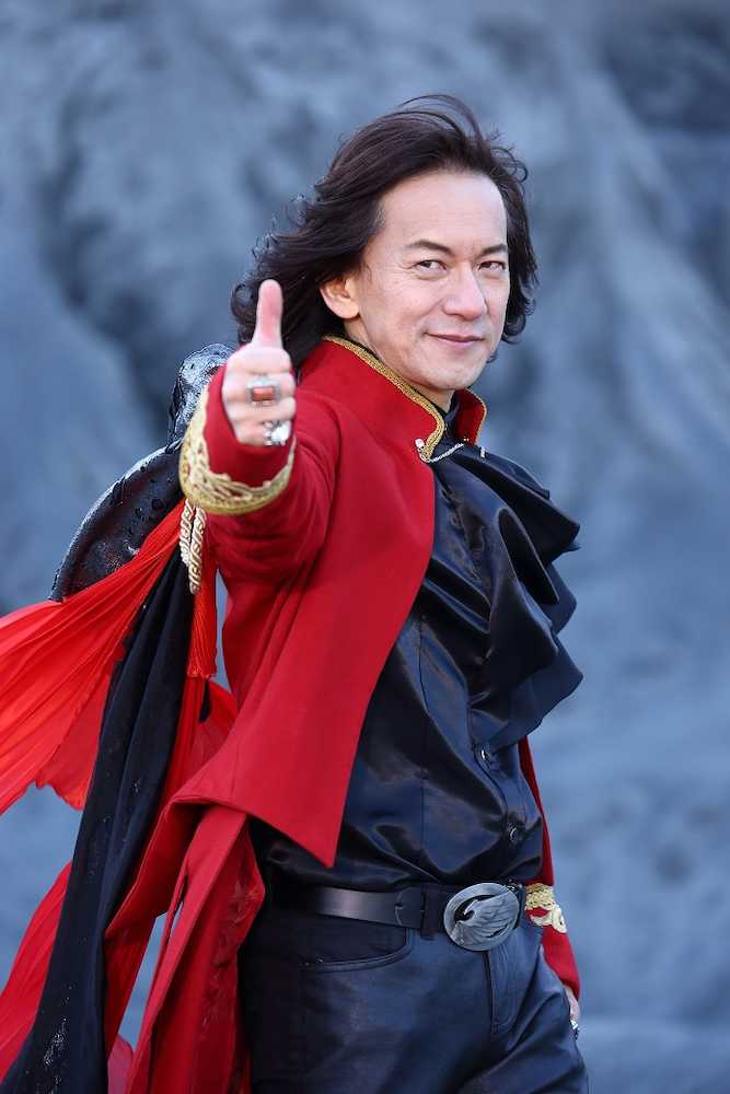 映画 仮面ライダー スーパー戦隊 超スーパーヒーロー大戦 でショッカー首領３世を演じるダイヤモンド ユカイ スポニチ Sponichi Annex 芸能