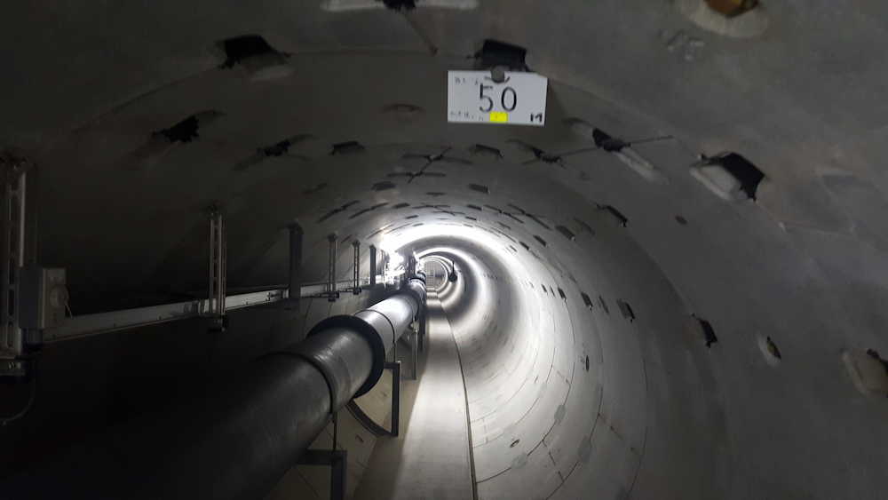 映画でも使えそうな趣のある熱海市の下水トンネルは最近のイチ押しロケ現場