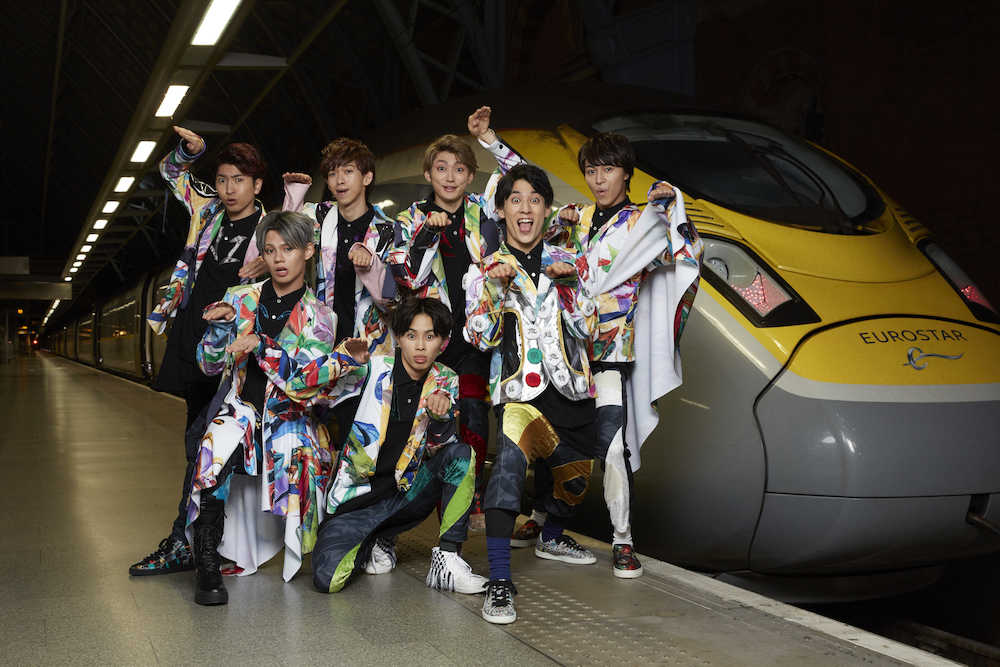 【画像・写真】超特急　日本人初ユーロスターとコラボ！６月に初武道館公演も