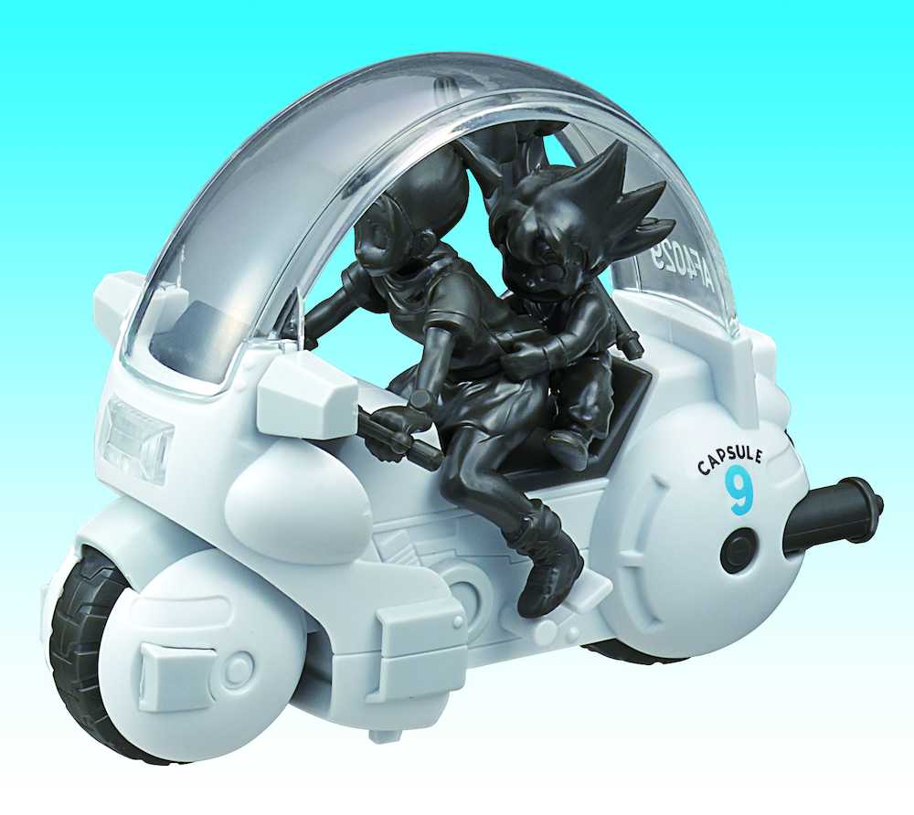 メカコレ ドラゴンボール「ブルマのカプセルNo．9バイク 
