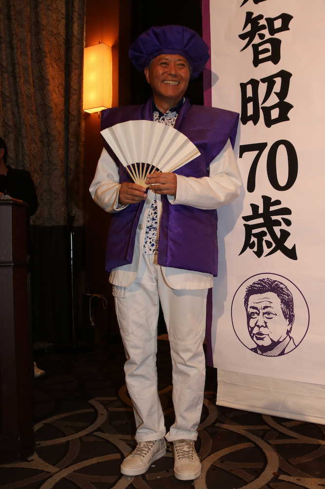 【画像・写真】小倉キャスター　古希祝い会に感慨深げ「よく頑張ったと思う」