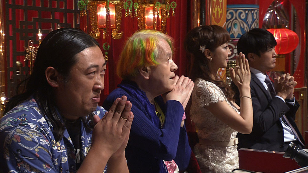 （左から）出演者のロバート秋山、志茂田景樹、神田うの、劇団ひとり（Ｃ）日本テレビ