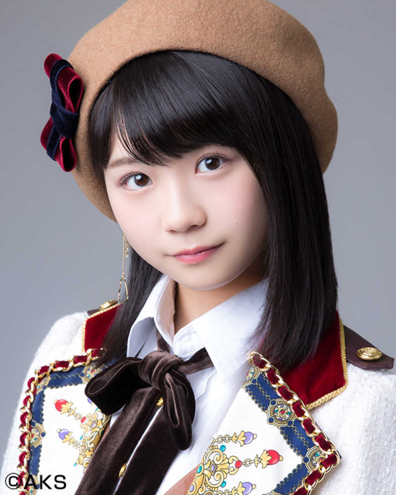 【画像・写真】１５歳小畑優奈がＳＫＥ新センター　珠理奈＆玲奈に続き単独３人目