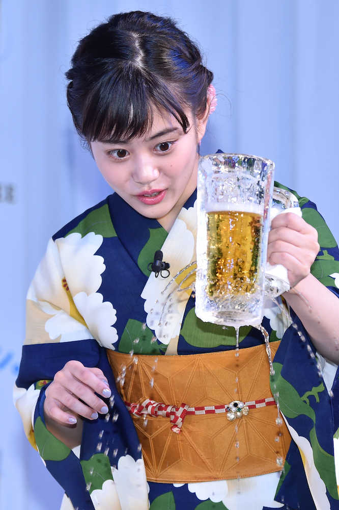 【画像・写真】高畑充希、ハプニング笑い飛ばす　氷ジョッキに穴「レアでしたね」