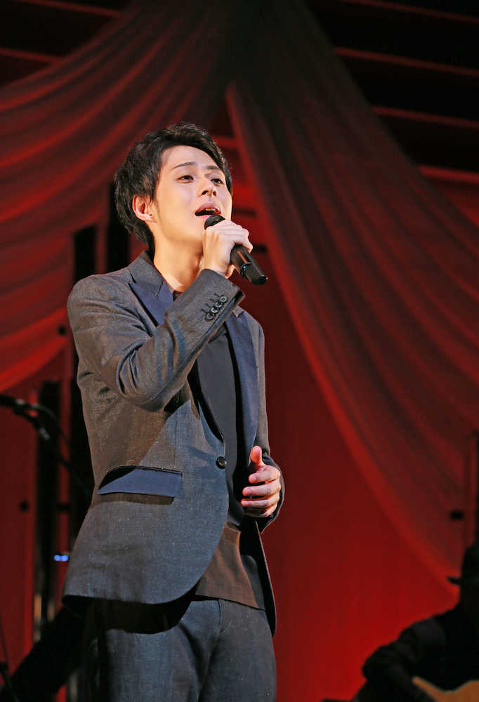 【画像・写真】林部智史　思い出の東京オペラシティで熱唱「戻ってこられてうれしい」