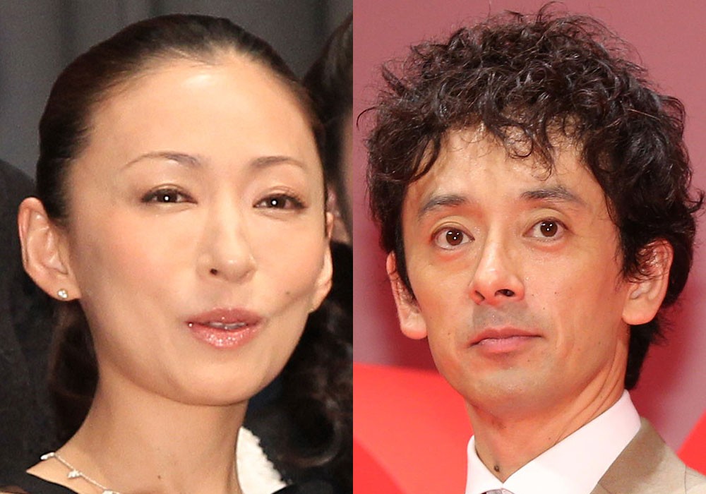 ＮＨＫ連続テレビ小説「半分、青い。」でヒロインの両親を演じる松雪泰子（左）と滝藤賢一