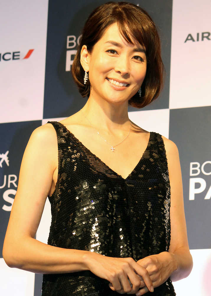 エールフランス航空のイベントにゲスト出演した内田恭子