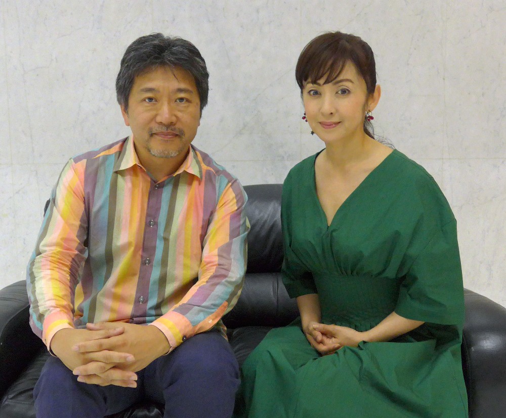映画「三度目の殺人」で対談を行った是枝裕和監督と斉藤由貴