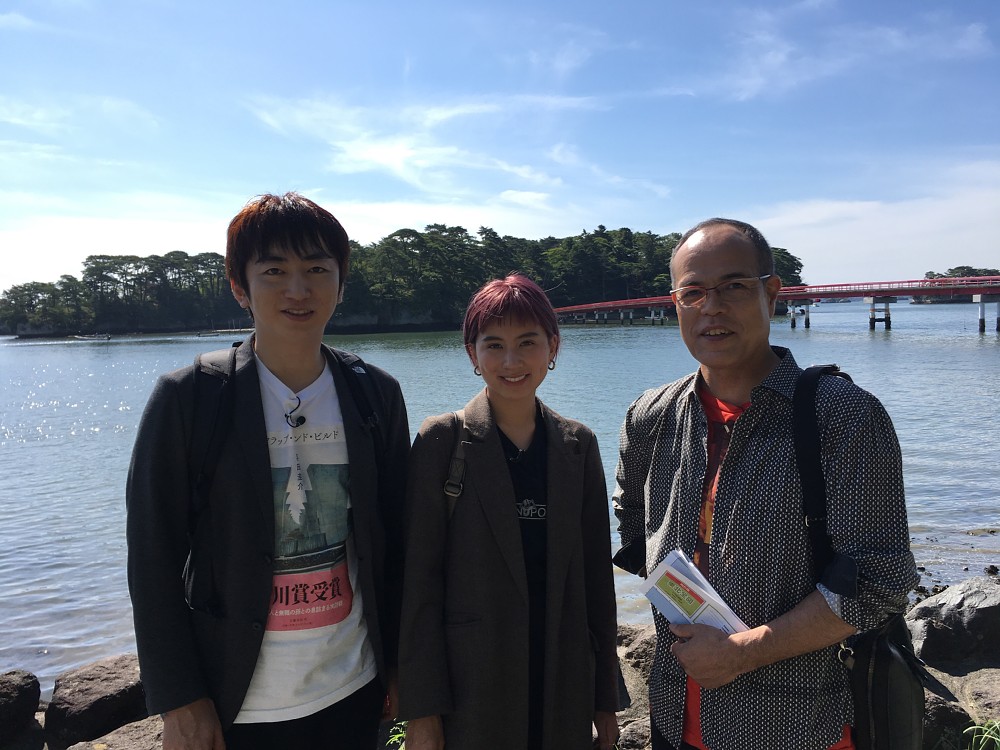 【画像・写真】「ローカル路線バス乗り継ぎの旅Ｚ　第３弾」に出演する（右から）田中要次、ラブリ、羽田圭介氏（Ｃ）テレビ東京