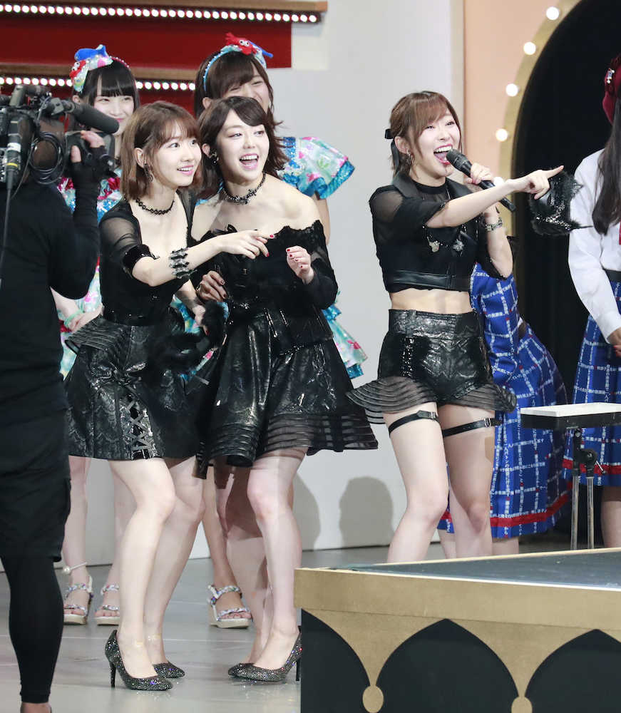 【画像・写真】指原、峯岸、柏木トリオ　軽快トーク＆魅惑衣装で「じゃんけん大会」盛り上げた