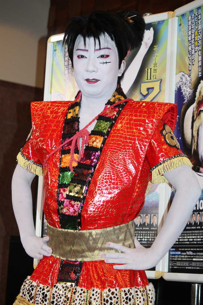 【画像・写真】市川猿之助　２年ぶり「ＬＥＤの照明を使っているので、より“アニメ感”が増した」