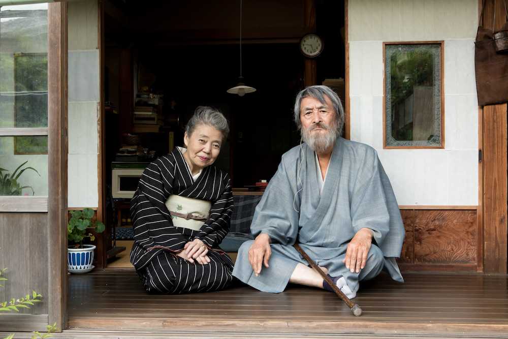 映画「モリのいる場所」で初共演した山崎努と樹木希林