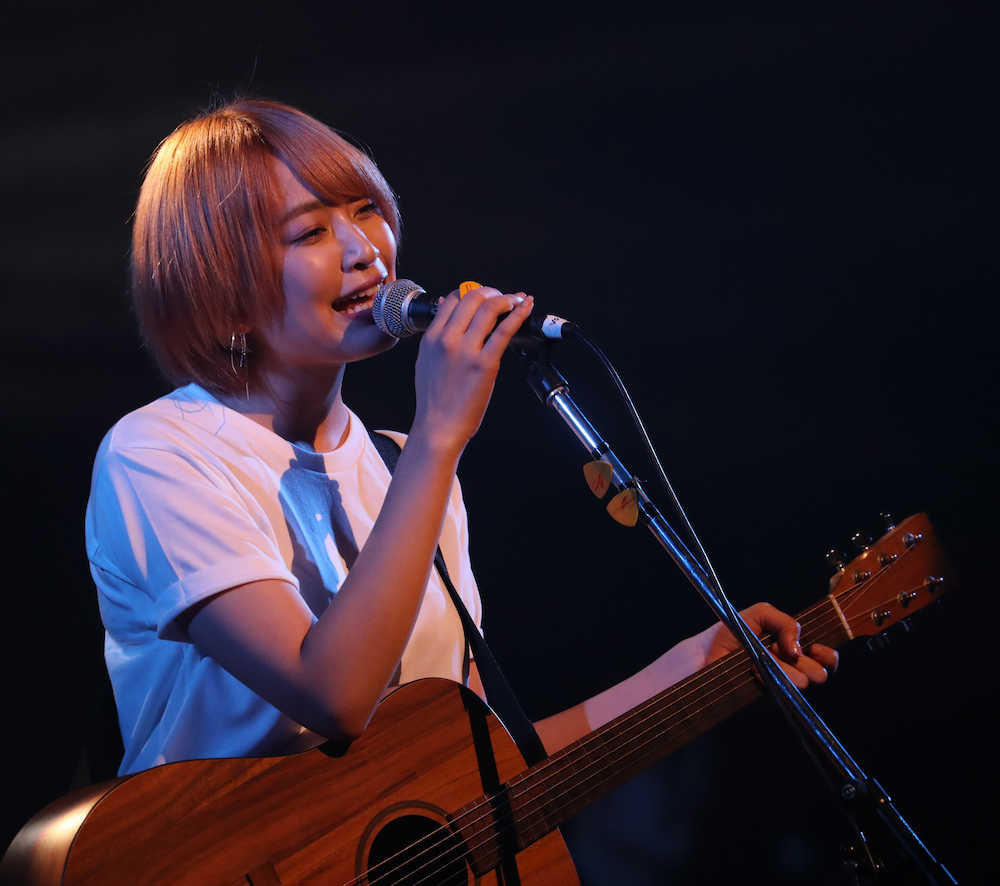 【画像・写真】ほのかりん、金髪ボブで４曲熱唱　ゲス川谷と破局後初の公の場