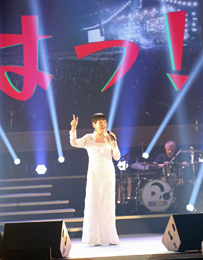 ５０周年コンサートツアーのリハーサルを行った和田アキ子