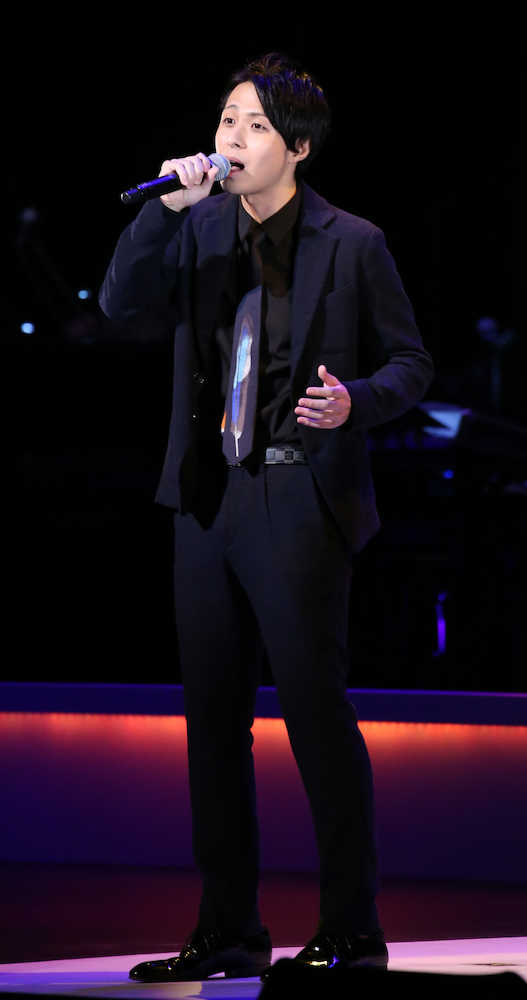 【画像・写真】林部智史“阿久悠さんの魂”歌った　未発表詞に吉田拓郎が曲