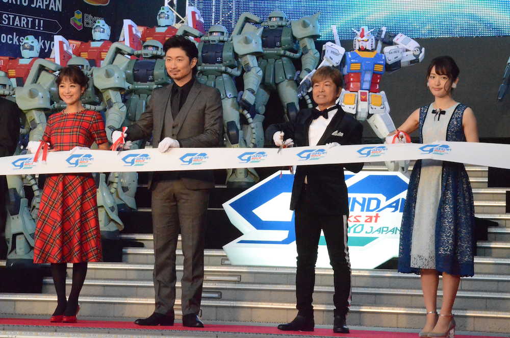 【画像・写真】ＭＡＫＩＤＡＩ行きまーす！お台場にガンダム“基地”誕生