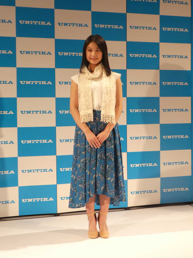 【画像・写真】“天然ガール”玉田志織がユニチカの顔に　特技は「金魚すくい」