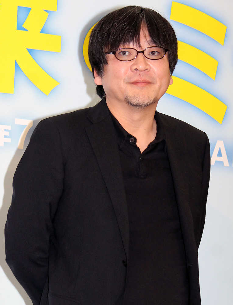 ３年ぶりの新作アニメ「未来のミライ」の製作を発表した細田守監督