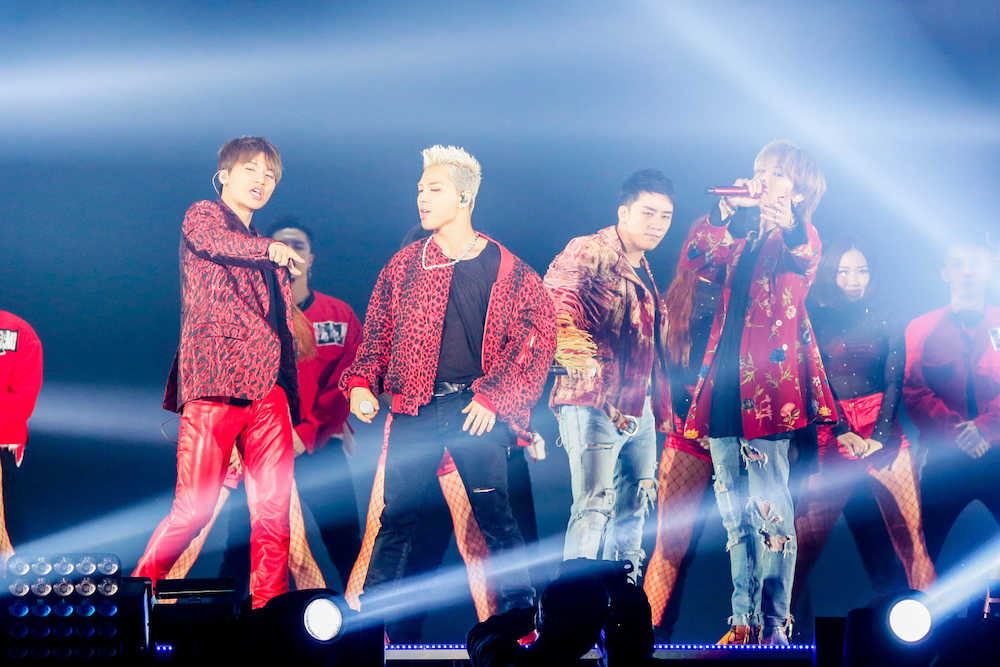 【画像・写真】ＢＩＧＢＡＮＧ、再会約束　４人が来年にも入隊いったん見納め
