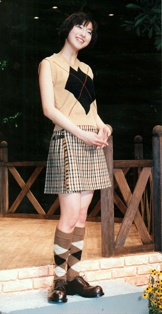 １９９８年、チャリティーイベントにモデルとして登場した広末涼子