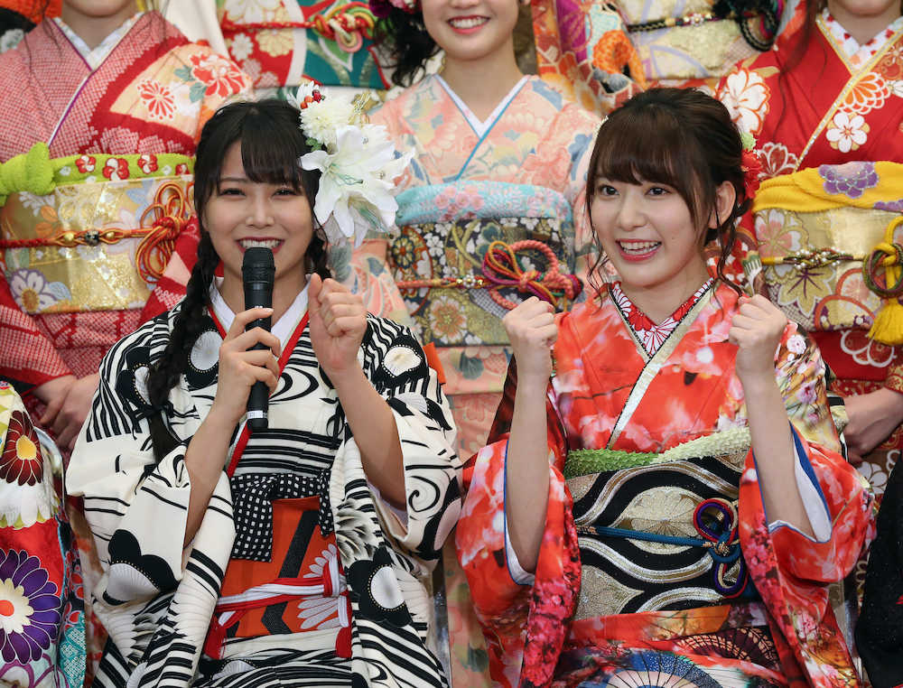 【画像・写真】「黄金世代」最多４１人成人式　ＨＫＴ宮脇「ＡＫＢ全盛期をもう一度」