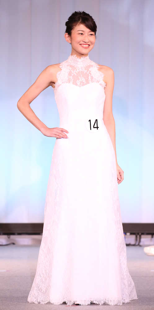 【画像・写真】ミス日本「みどりの女神」は竹川智世さん　和歌山愛する長身美女