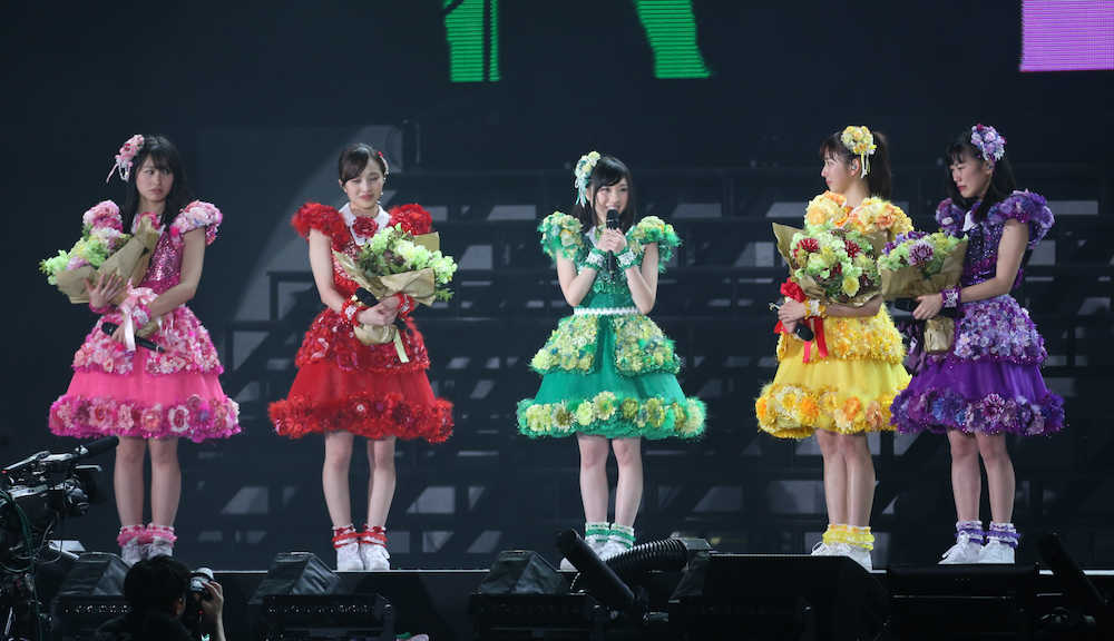 【画像・写真】有安杏果、涙と笑顔でももクロ卒業「幸せになりたい」　ラストステージに３万７０００人集結