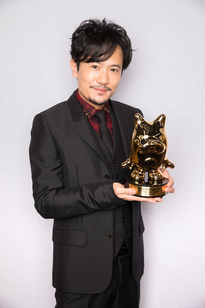 「ブログ・オブ・ザ・イヤー２０１７」の最優秀賞を受賞した稲垣吾郎