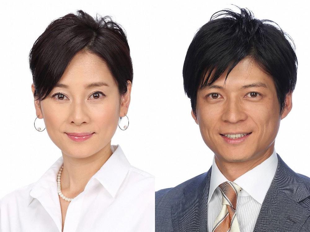 フジ「プライムニュース　イブニング」の新キャスターに決まった島田彩夏アナ（左）と倉田大誠アナ