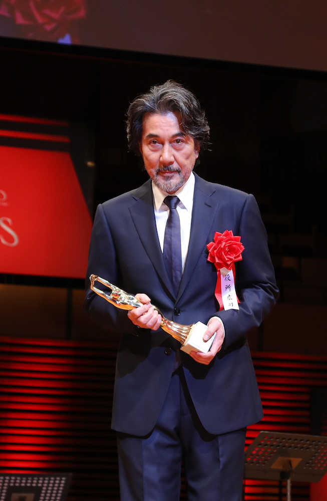 【画像・写真】役所広司　男優助演賞に「ツイてる男」、式典出席のため中国から一時帰国