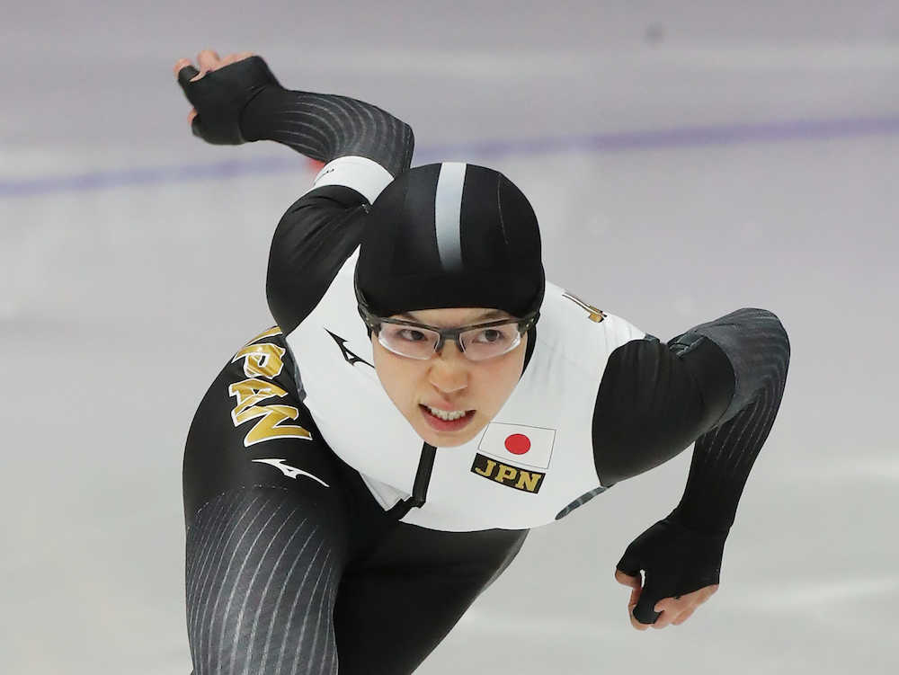 平昌五輪スピードスケート女子５００メートルで金メダルを獲得した小平