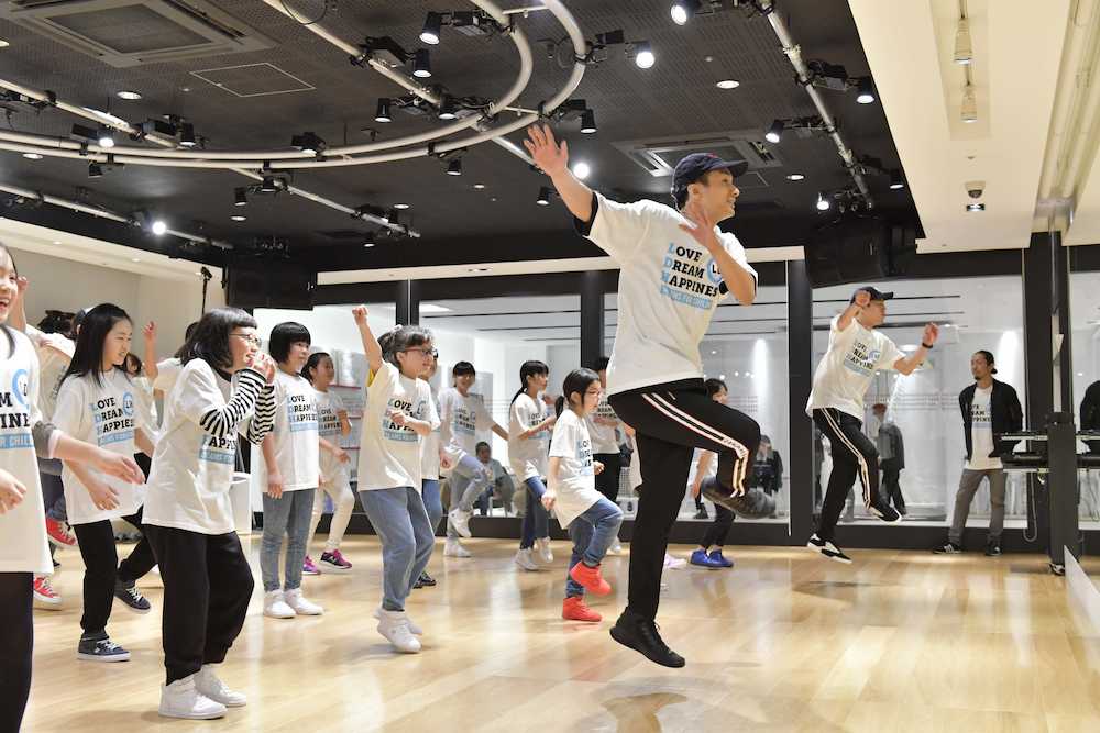 ｅｘｉｌｅ橘ケンチら ダンスで勇気注入 つなげる力がある スポニチ Sponichi Annex 芸能