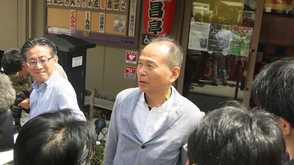 【画像・写真】上方落語協会　新会長候補に笑福亭仁智、５月末理事会で承認