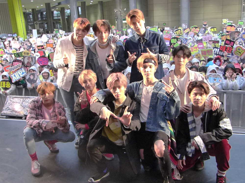 【画像・写真】目標はデカい　５カ国９人組「ＮＣＴ　１２７」日本デビューミニアルバム発売記念イベント