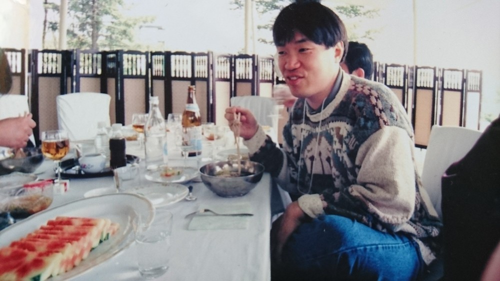 １９９５年、北朝鮮に訪問した際に食した玉流館の平壌冷麺。ちなみに２杯目です