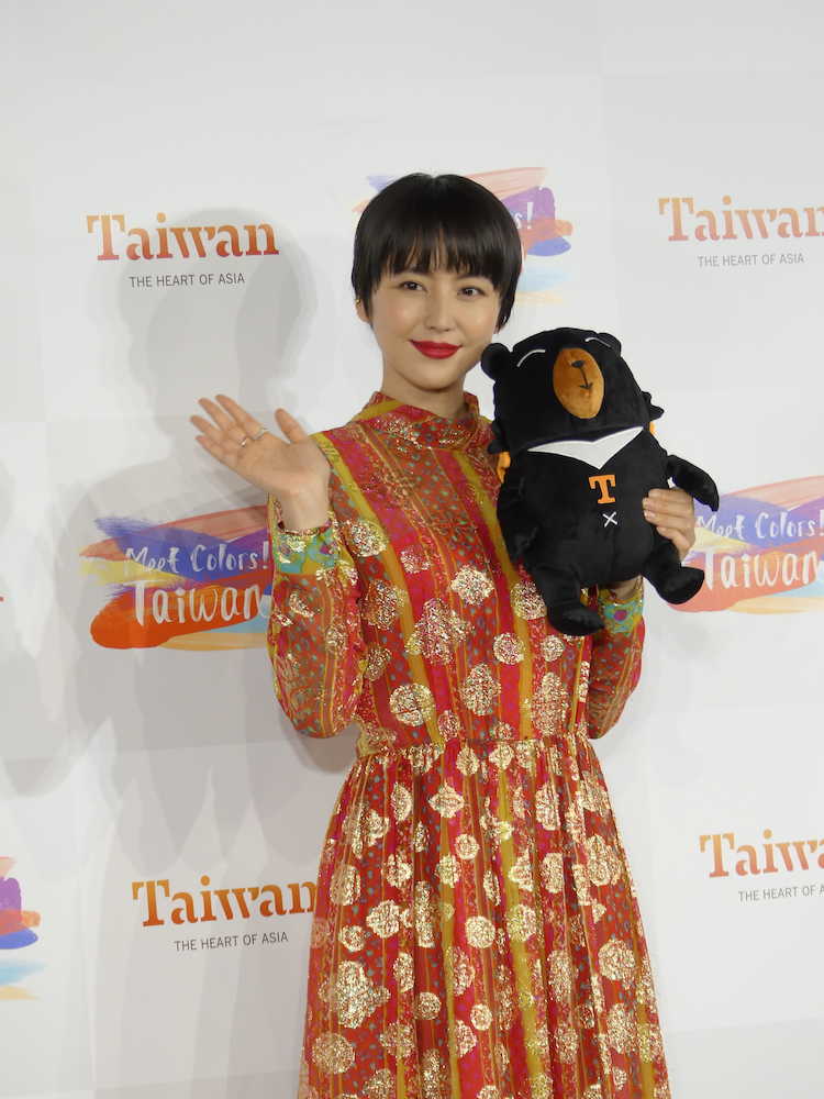 【画像・写真】長澤まさみ　台湾の魅力ＰＲ、２年連続観光局イメージキャラに